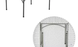 banketovy okruhly skladaci stol 150cm 2