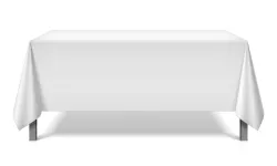 obrus teflonovy biely