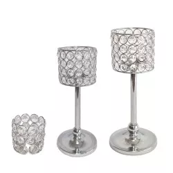 Sada 3 ks svietnikov