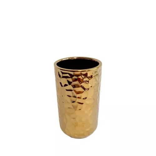 Váza zlatá 19 cm