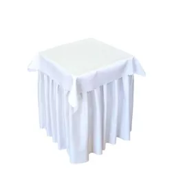 Vozik na tortu s návlekom 55x55x75 cm