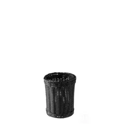 Košík na príbor Ø 12 cm, čierny