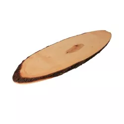 Podnos drevený oválny 60x26 cm