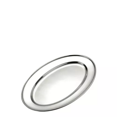 Podnos oválny nerezový  45x34 cm
