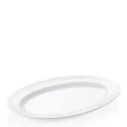 Podnos oválny porcelánový 39x29 cm
