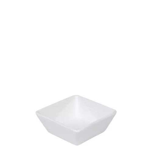 Tapas miska biela 8x8 cm