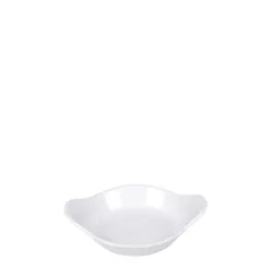 Tapas miska huevo biela 9 cm