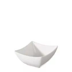 Tapas miska štvorcová biela 9x9 cm