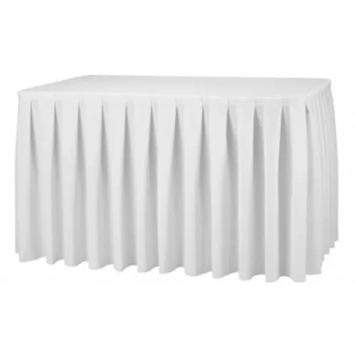 Banketová sukňa teflónová 3 m / biela