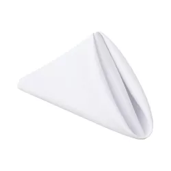 Obrúsok bavlnený 49x49 cm / biely